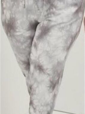 Torrid Grey Tie Dye Challis Jogger Pants